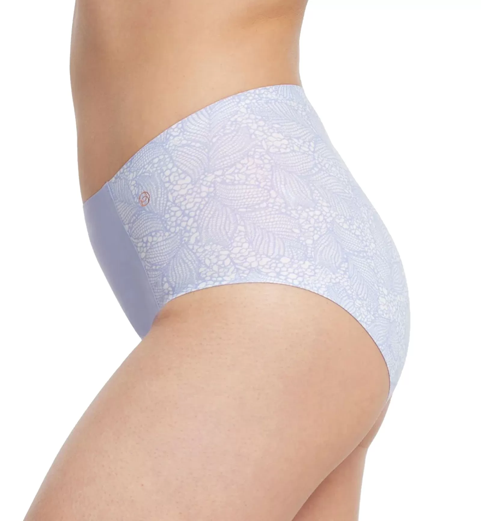 Evelyn & Bobbie High-Waisted Retro Bikini Panty (1704) - Moonstone Lace