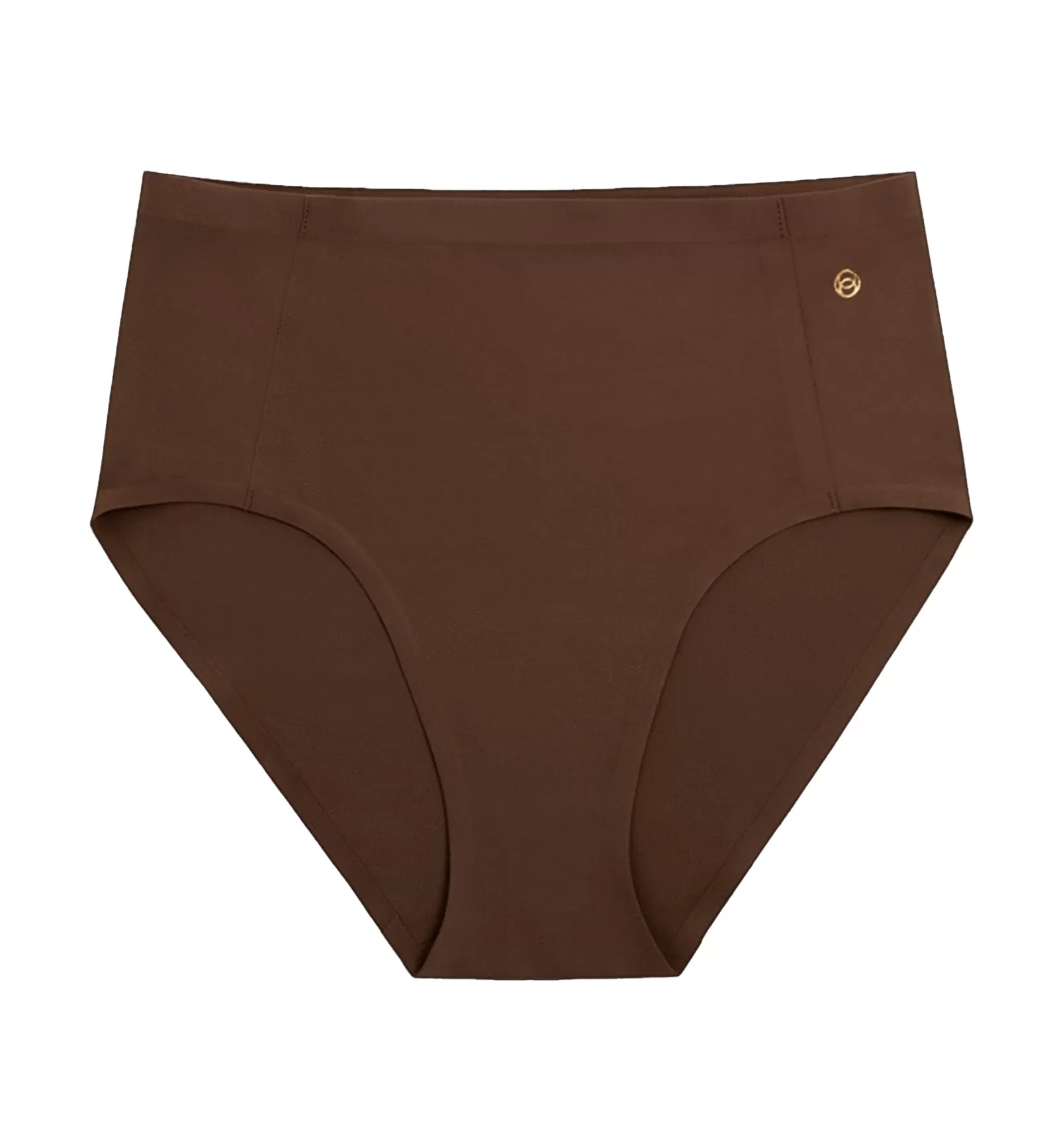 Evelyn & Bobbie High-Waisted Retro Bikini Panty (1704) - Umber