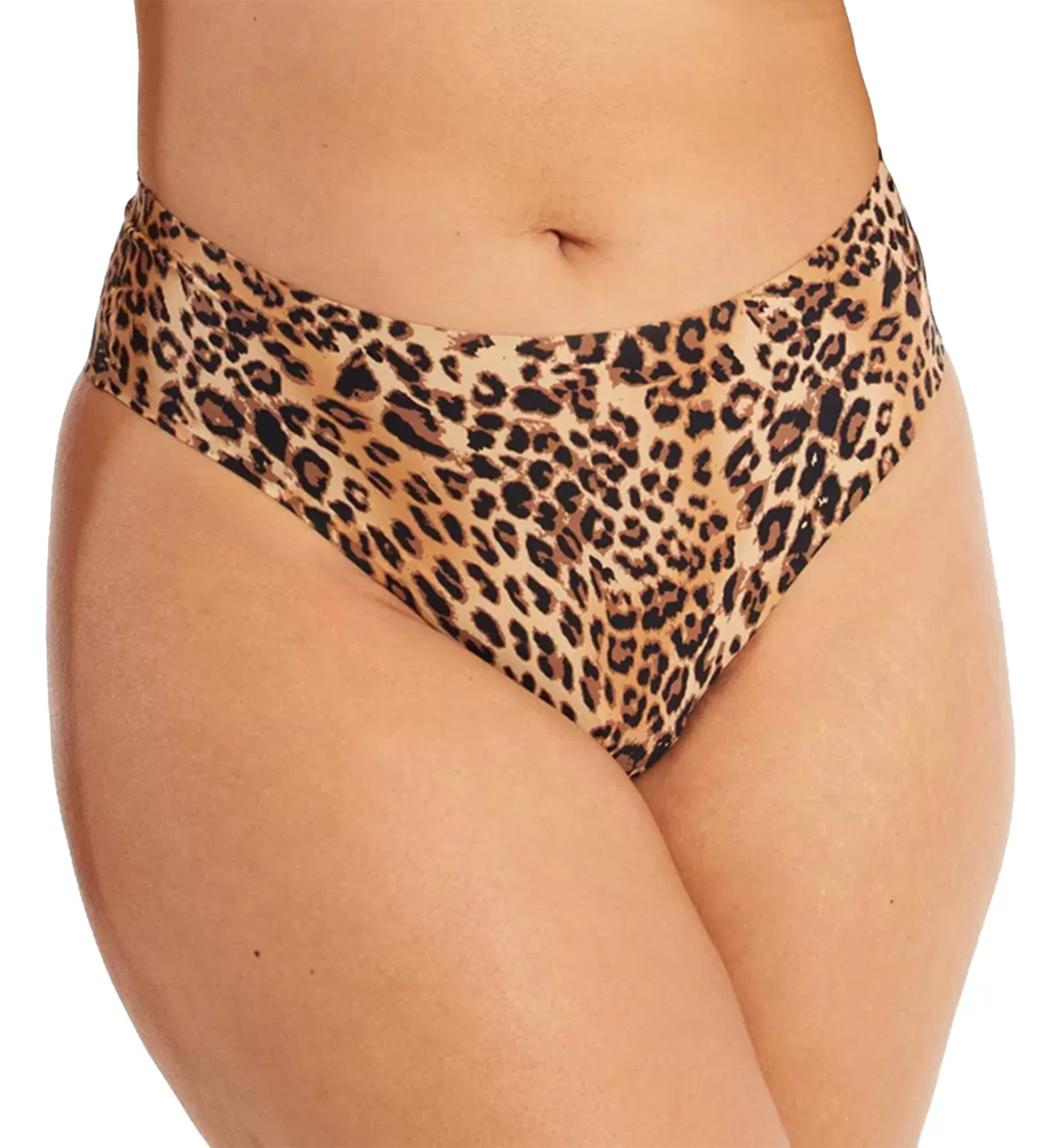 Evelyn & Bobbie High-Waisted Thong (1703) - Leopard