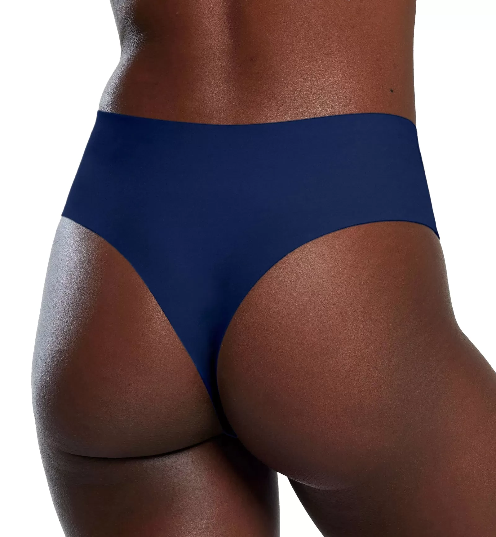 Evelyn & Bobbie High-Waisted Thong (1703) - Midnight Navy