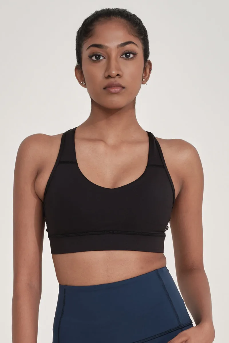 Flaunt Crossback Medium Impact Sports Bra