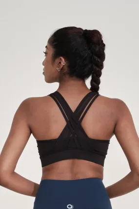 Flaunt Crossback Medium Impact Sports Bra