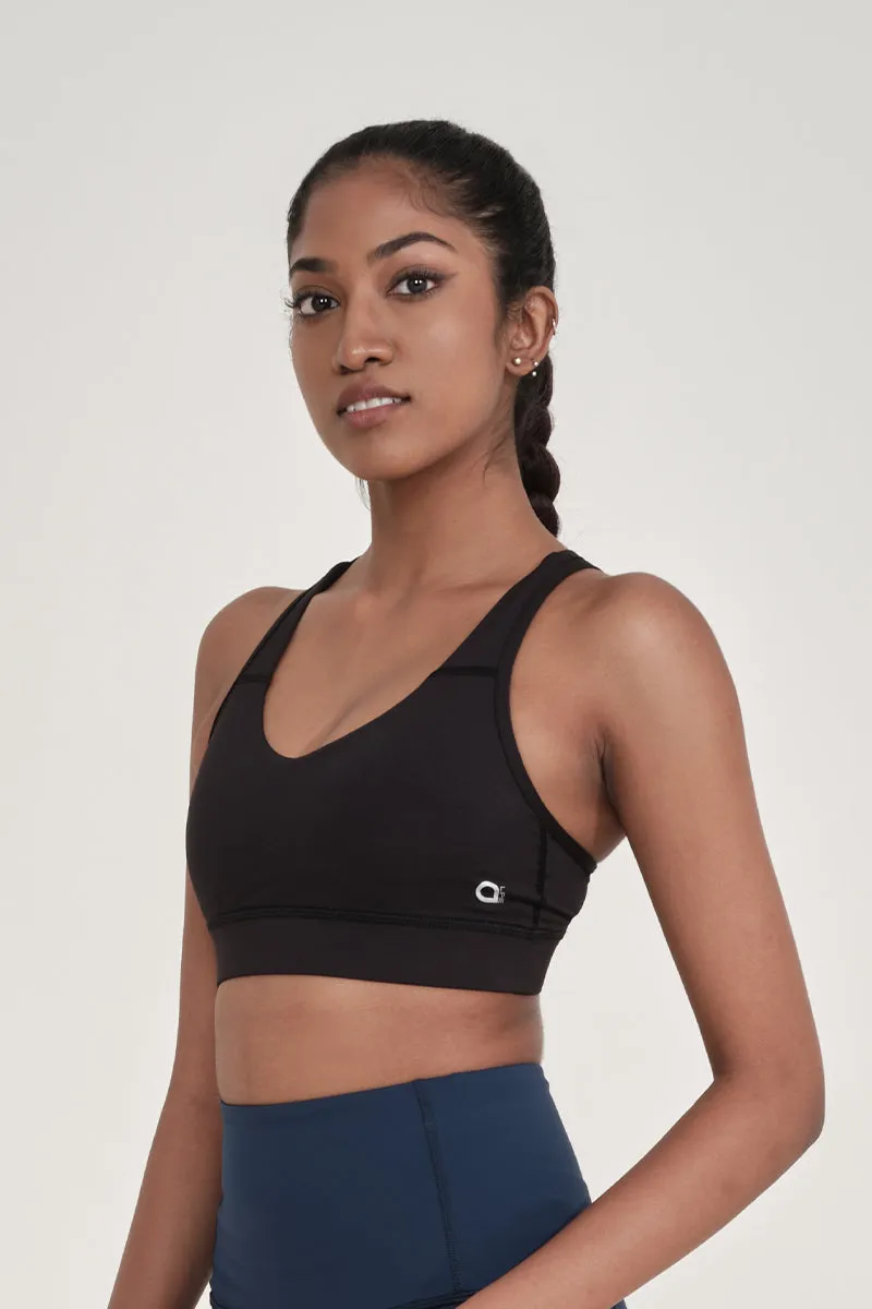 Flaunt Crossback Medium Impact Sports Bra