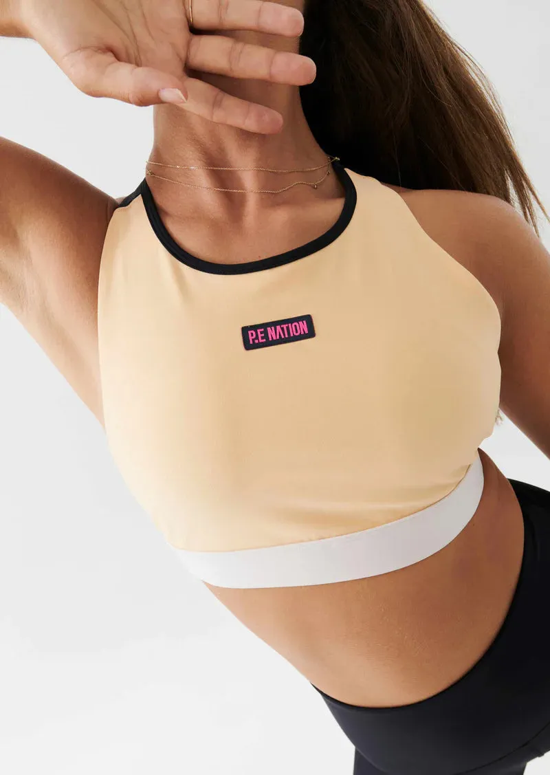 Frontside Sports Bra - Golden Sand - L