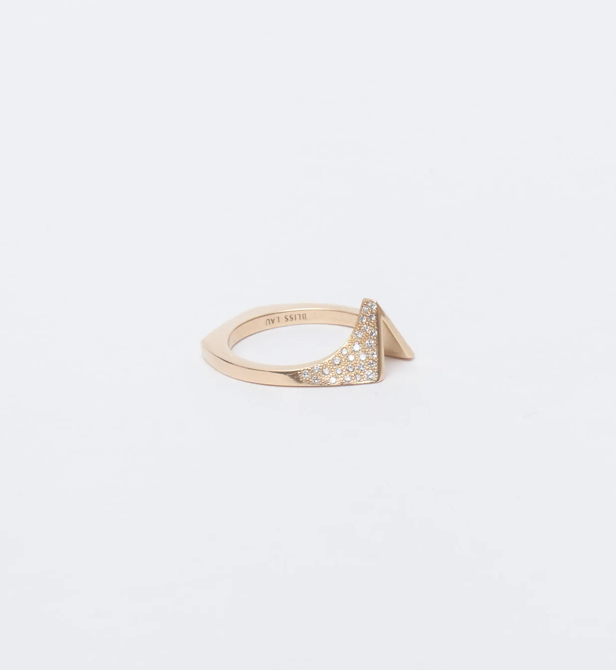 Full Pavé Spire Ring