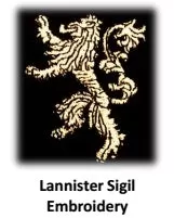 Game of Thrones Lannister Gloves - Officially Licensed