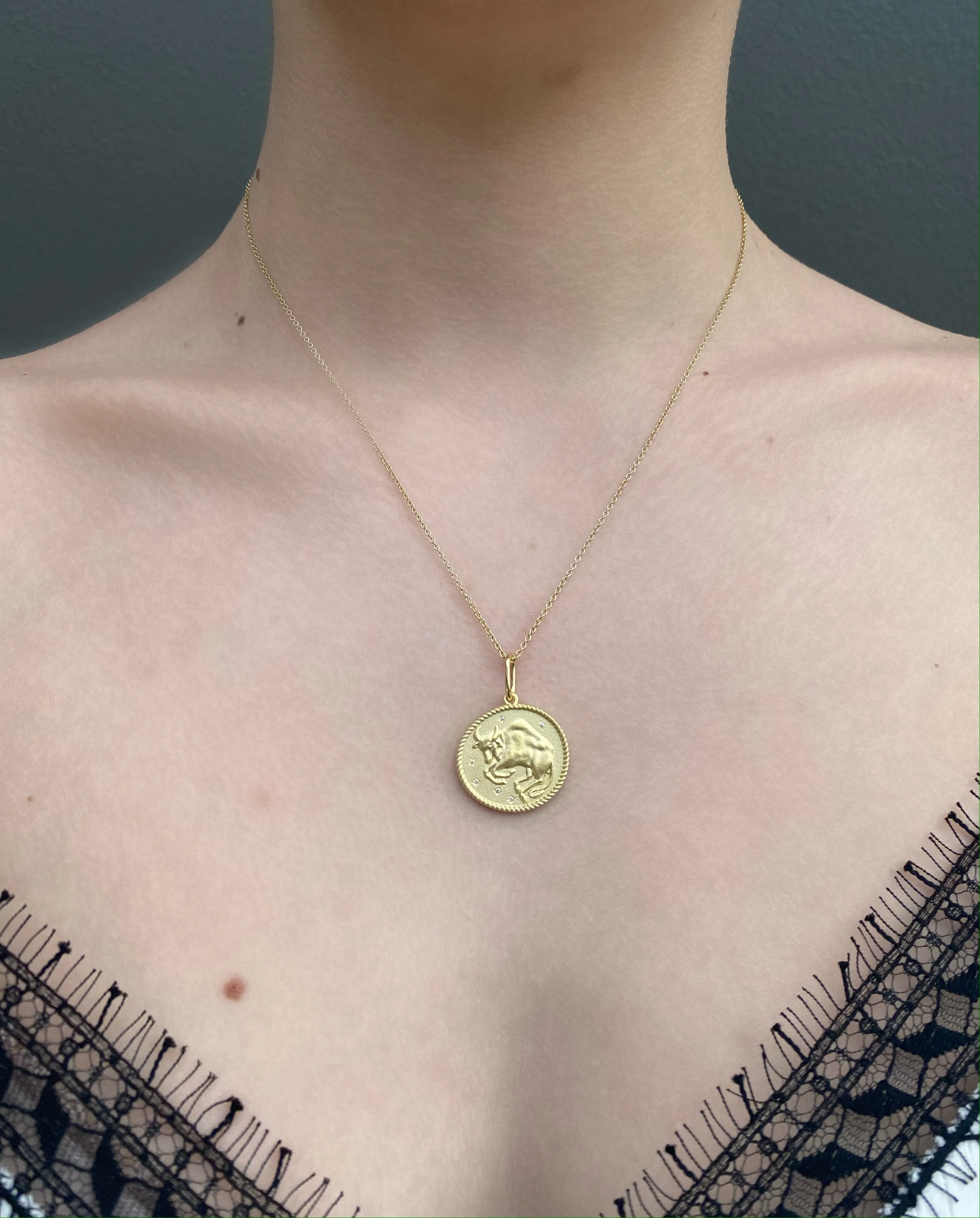 Gemini Double Sided Zodiac Pendant May 22 - June 21