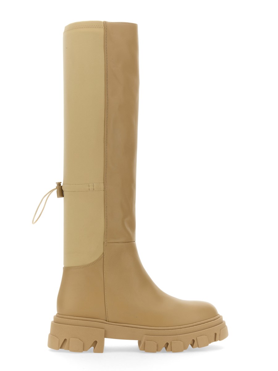 GIA BORGHINI    LEATHER BOOT PERNI 12