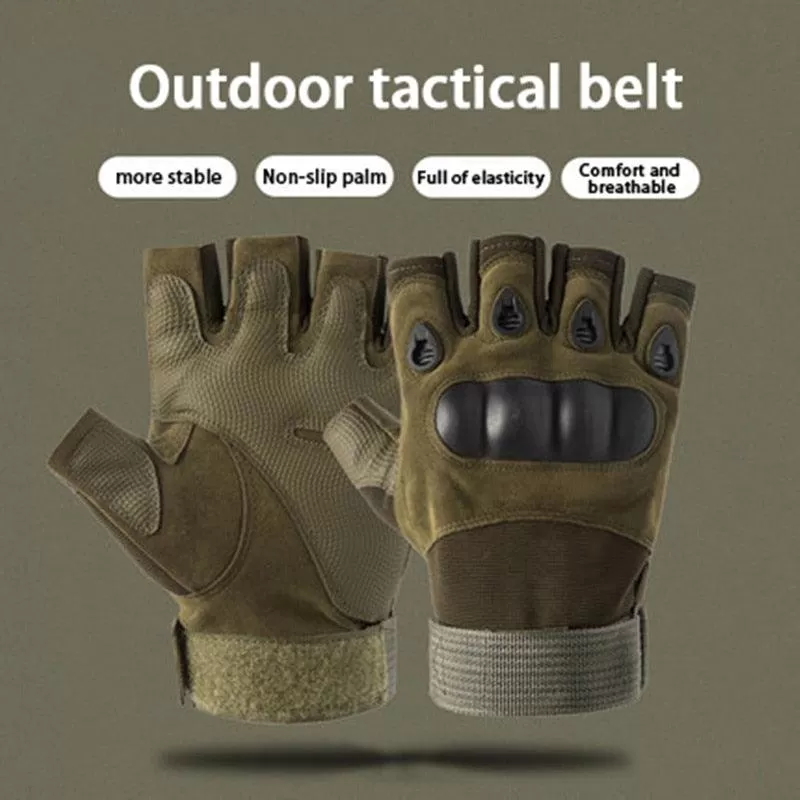 Half-Finger Multifunctional Tactical Military Gloves