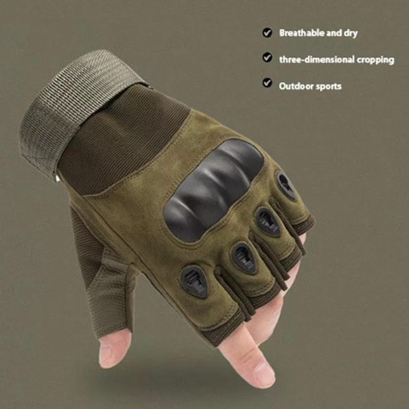 Half-Finger Multifunctional Tactical Military Gloves