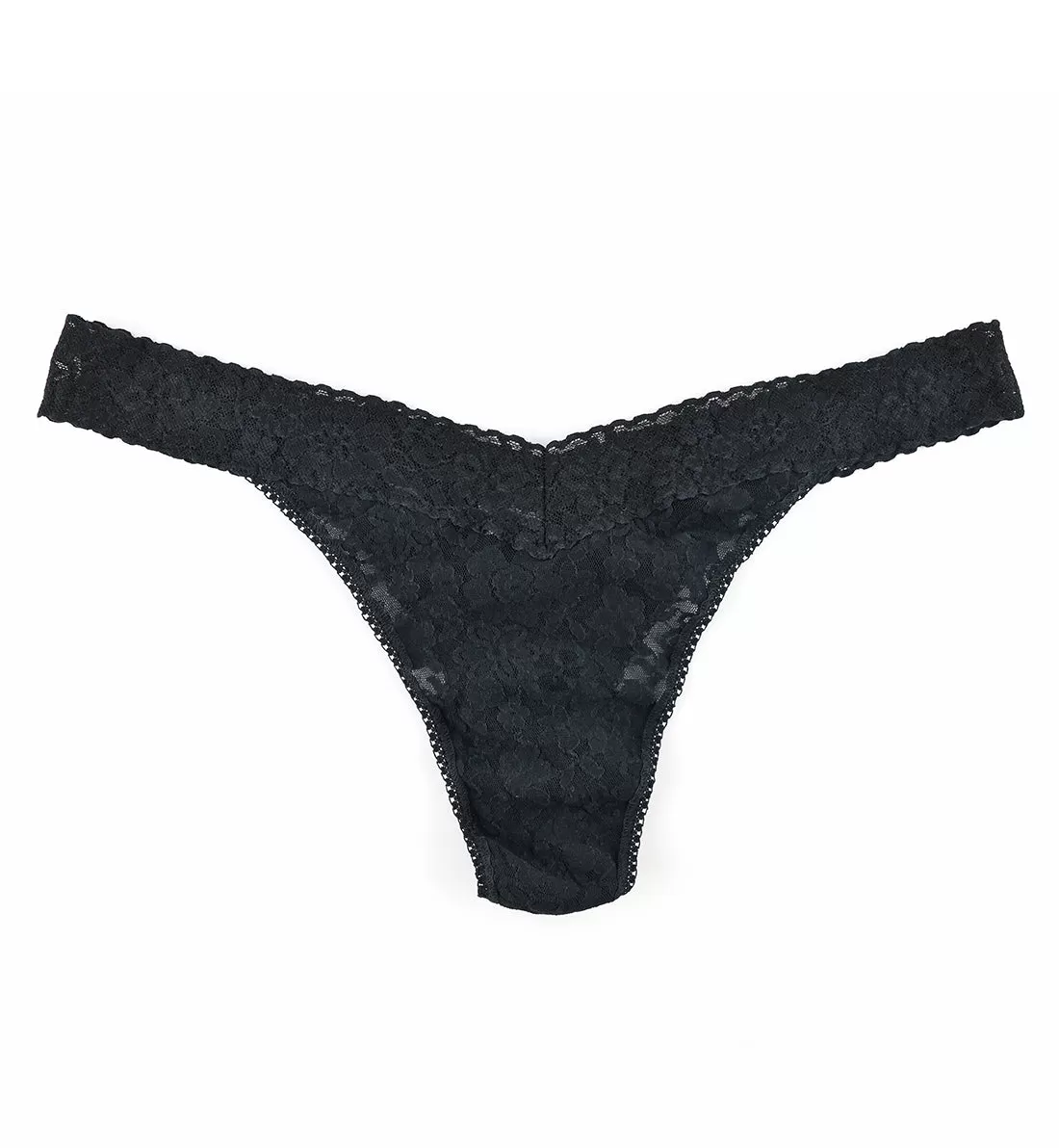 Hanky Panky Daily Lace Original Rise Thong PLUS (771101XP) - Black