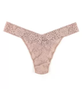 Hanky Panky Daily Lace Original Rise Thong PLUS (771101XP) - Taupe