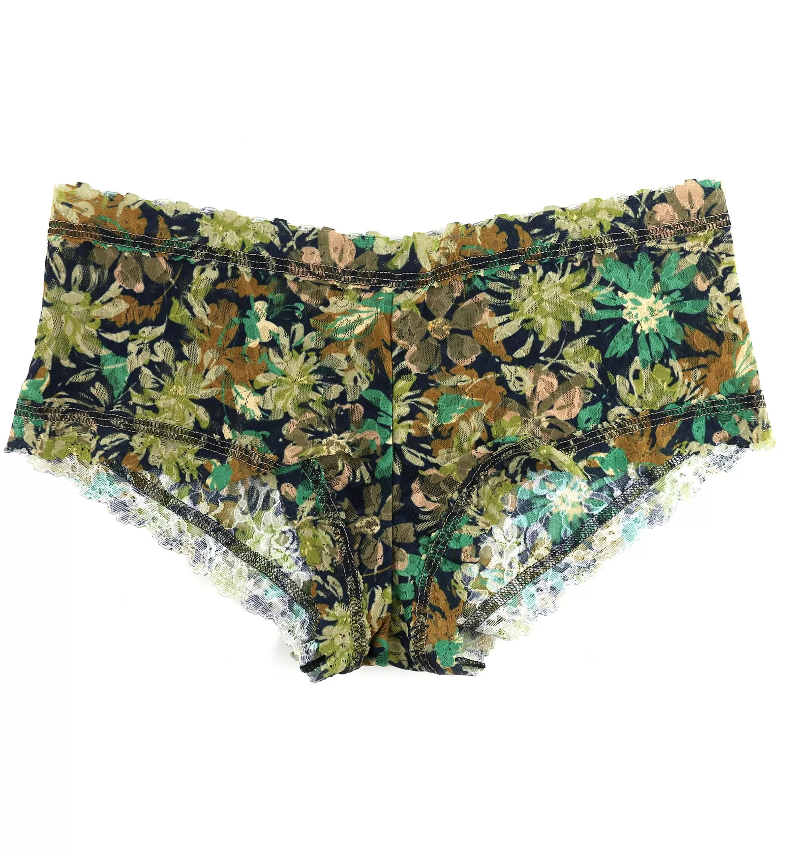 Hanky Panky Signature Lace Printed Boyshort (PR4812P) - Camo Garden