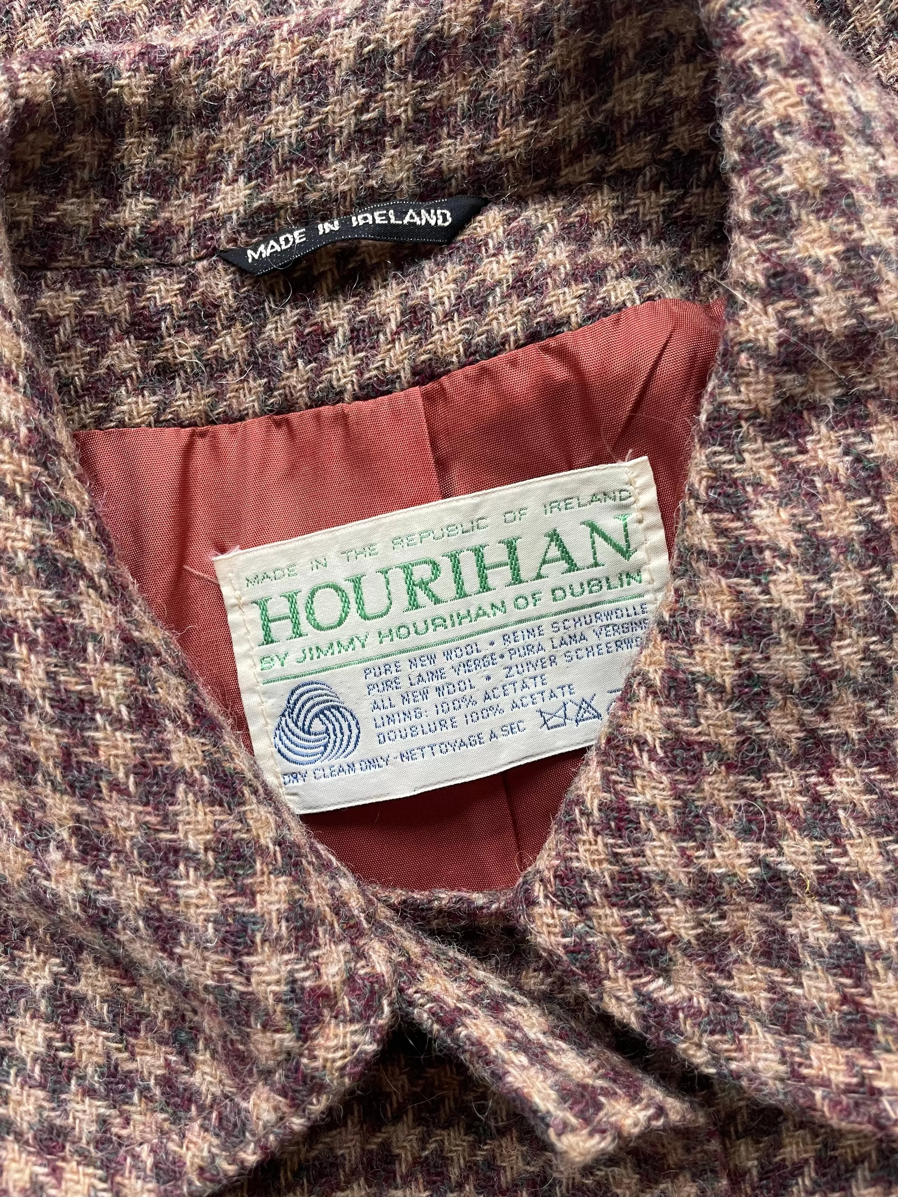 Hourihan Tweed Coat | 1970s