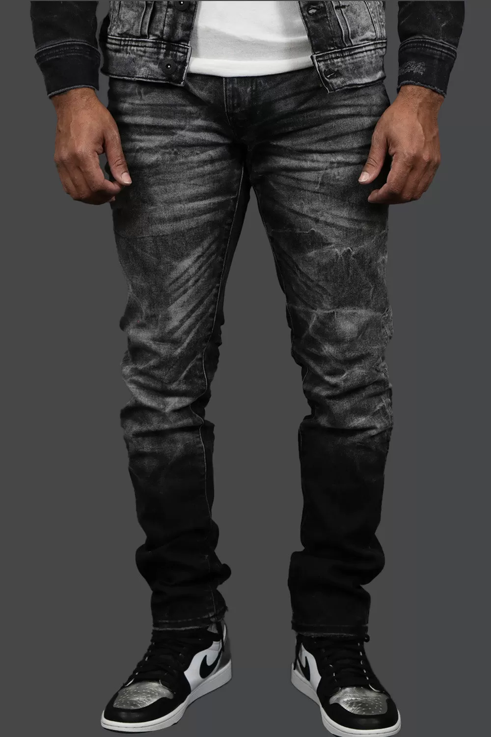 Industrial Black Streetwear Denim Pants | Jordan Craig