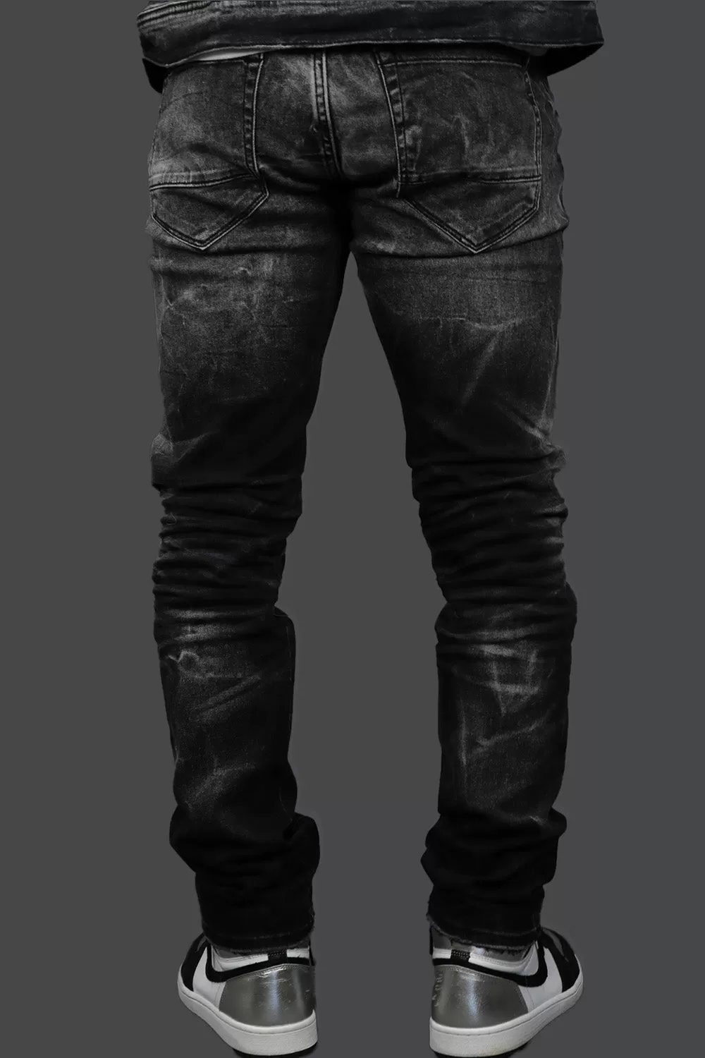 Industrial Black Streetwear Denim Pants | Jordan Craig