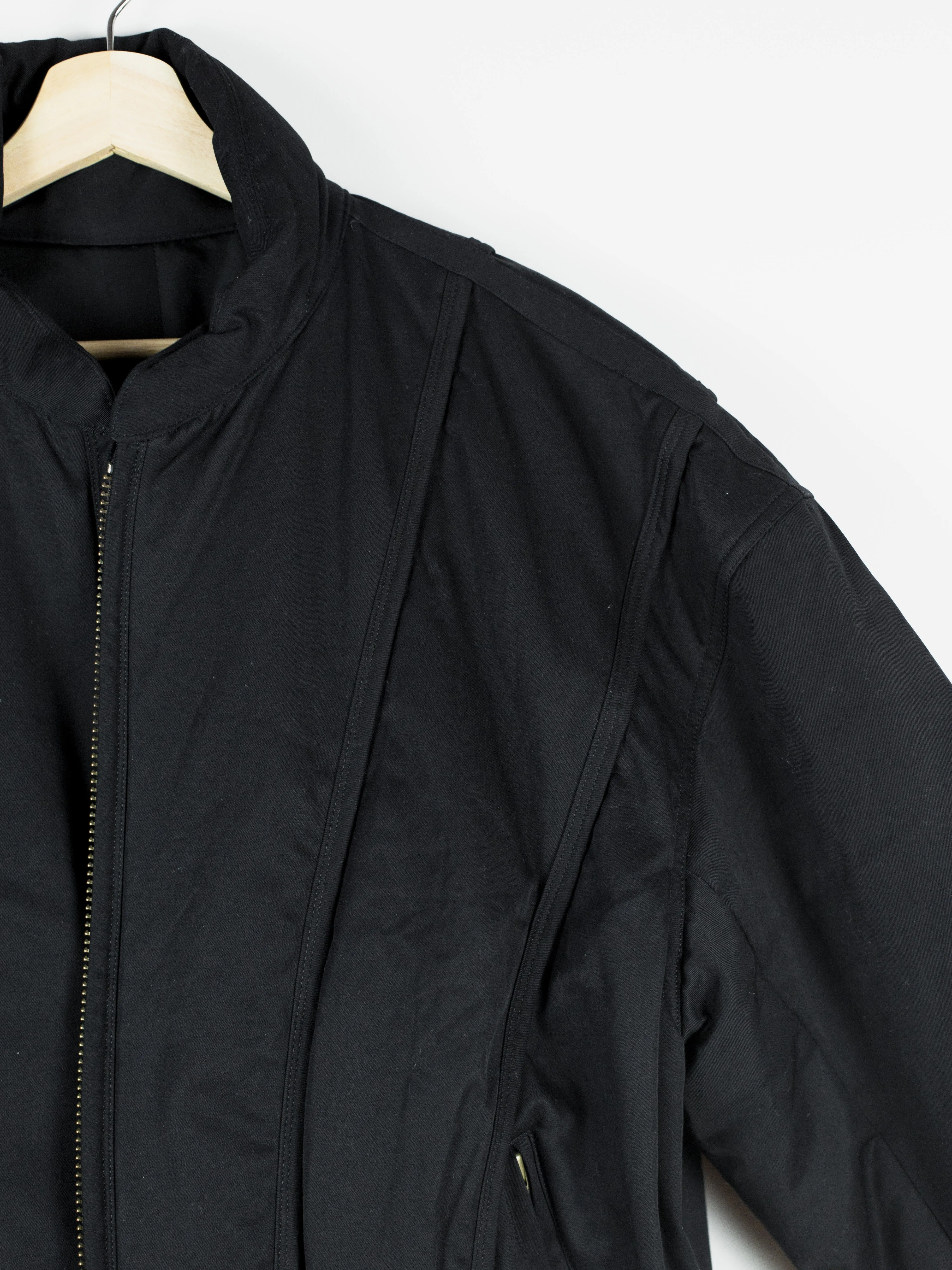 Issey Miyake 90s Curved Panel Bomber