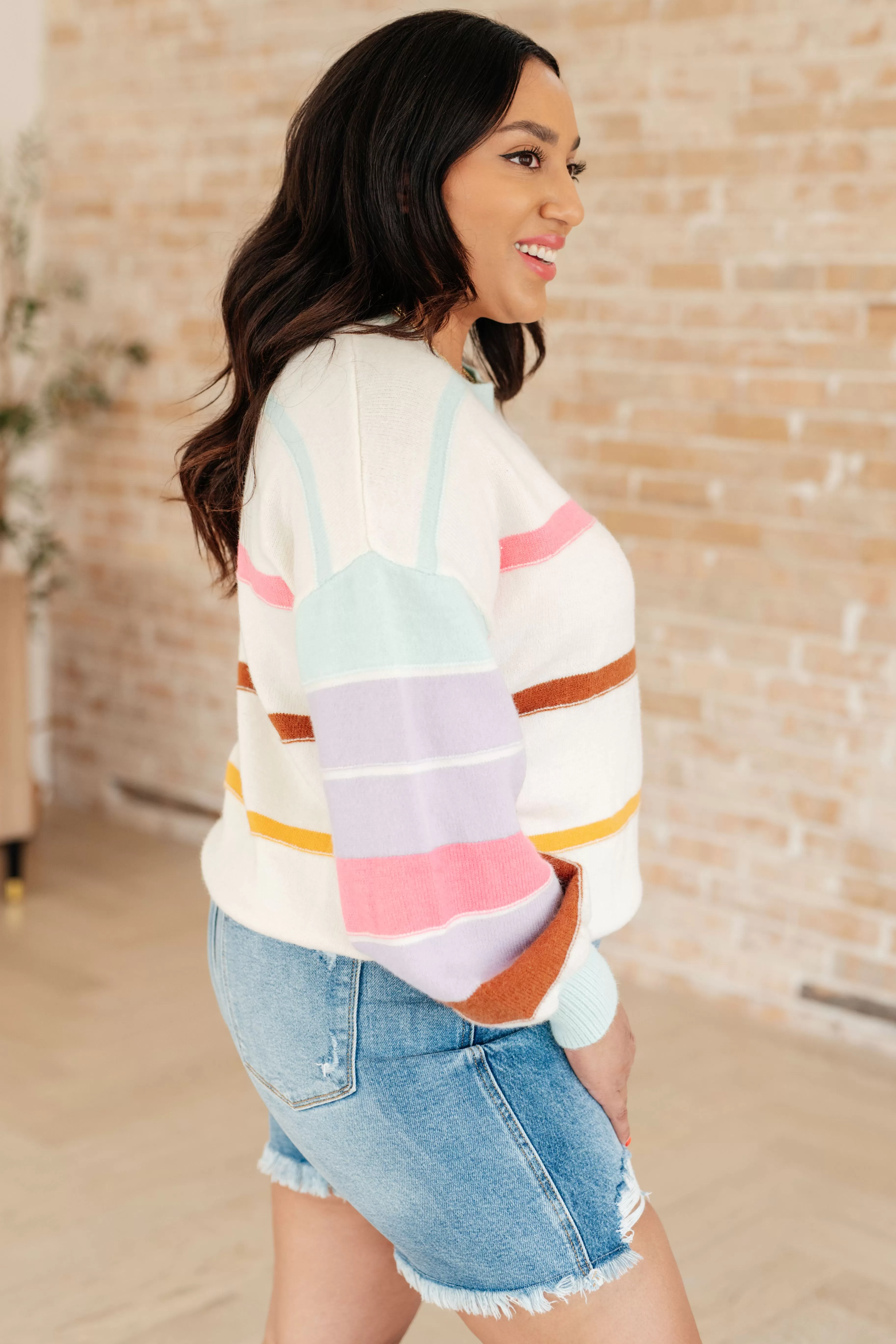 Jazmine Striped Sweater