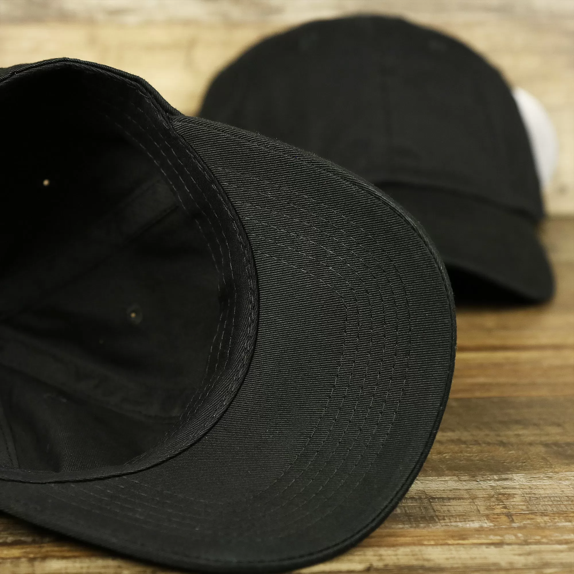 Jet Black Blank Baseball Hat | Black Dad Hat