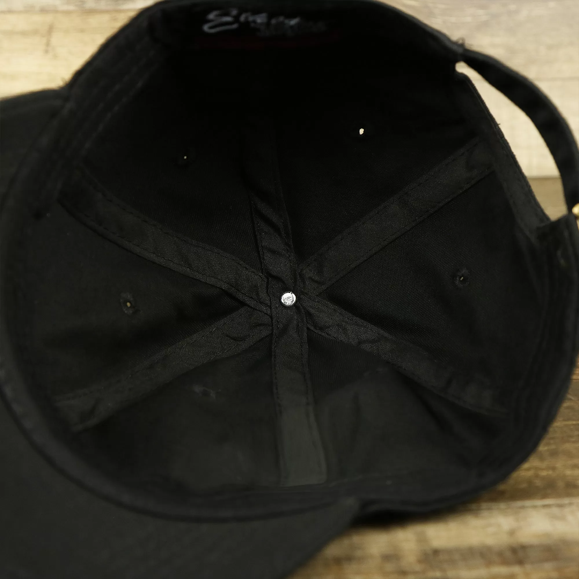 Jet Black Blank Baseball Hat | Black Dad Hat