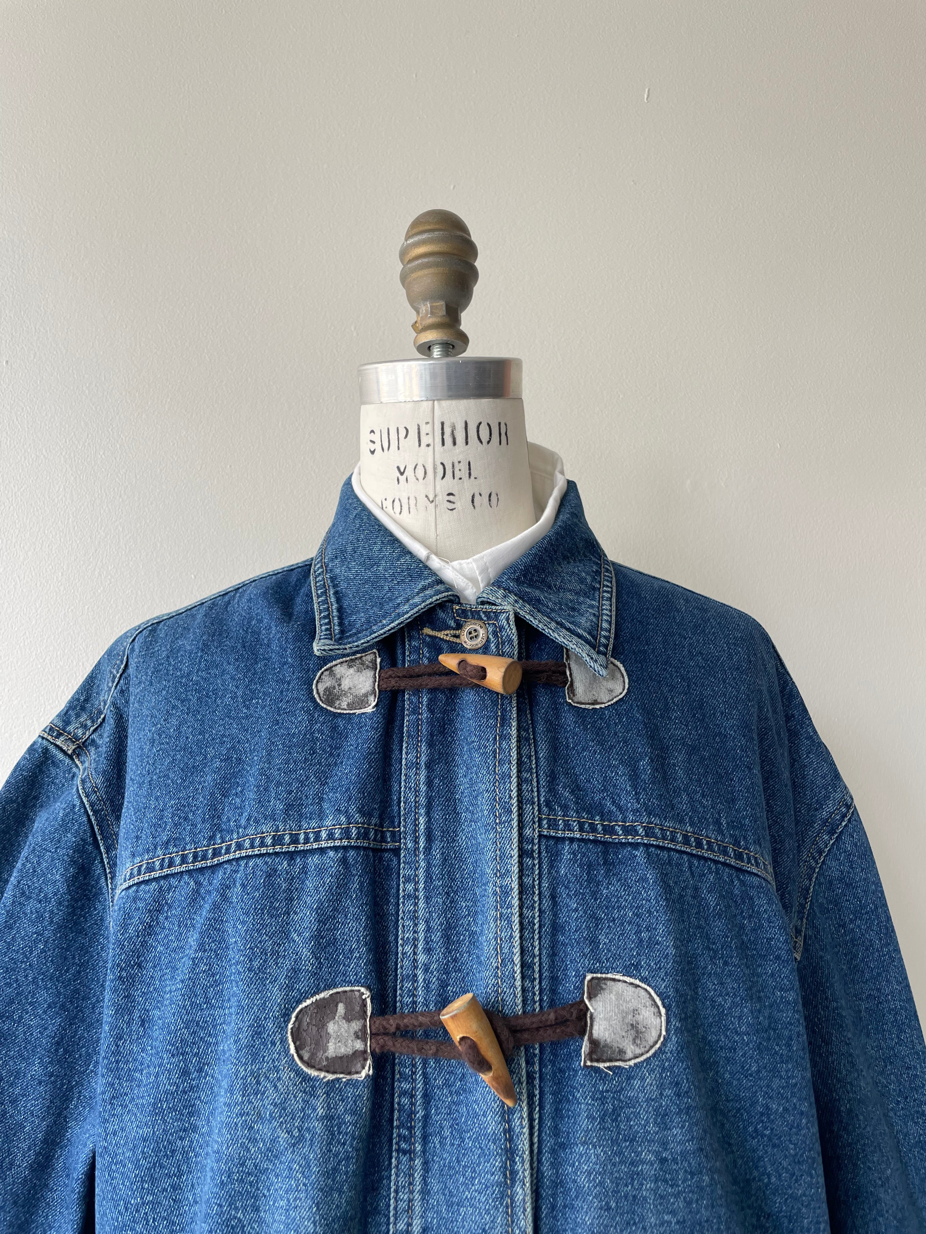 Jilly Denim Toggle Coat