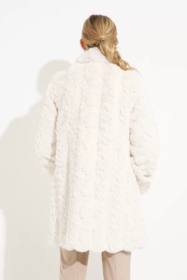 Joseph Ribkoff Faux Fur Coat - 233942