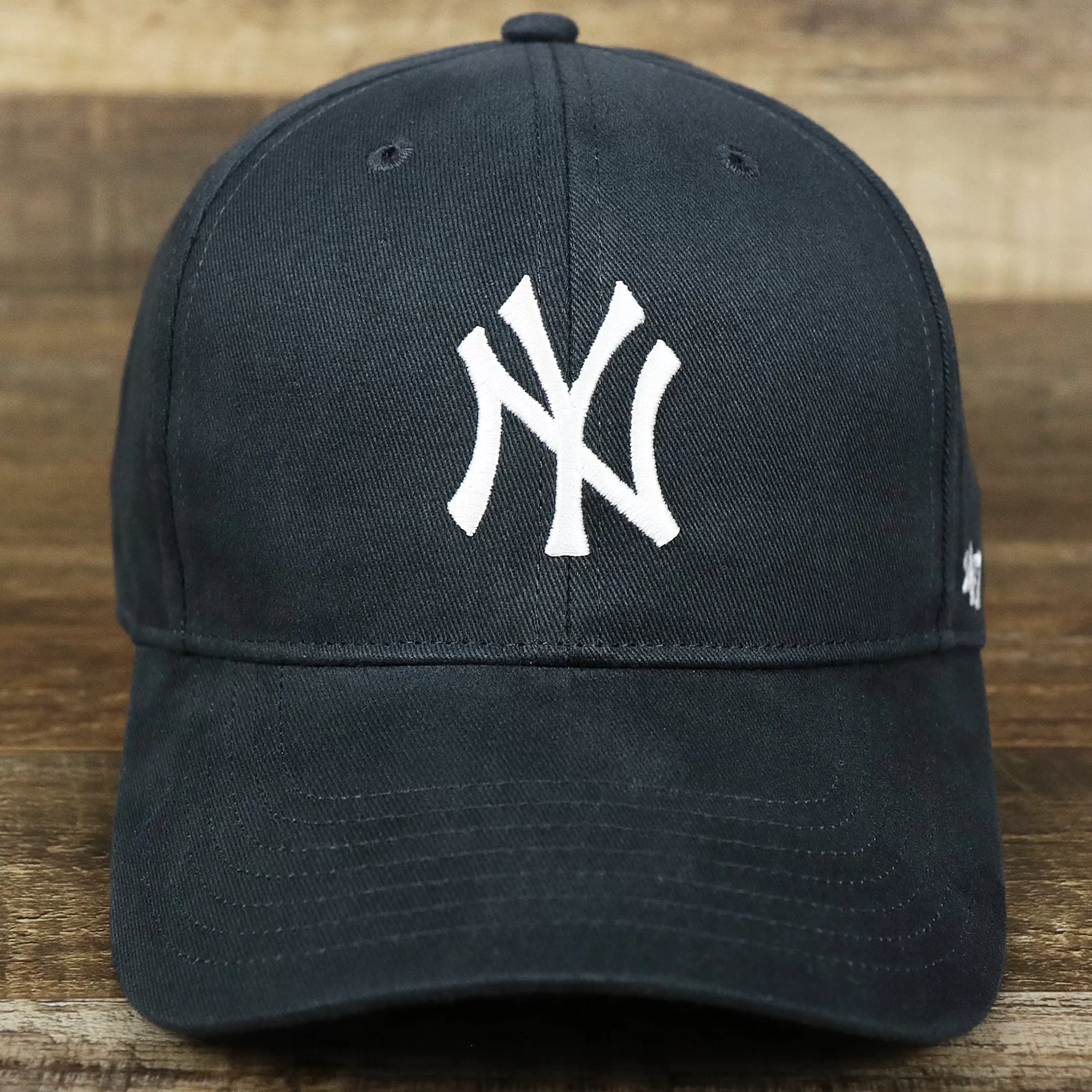 Kid’s New York Yankees Gray Bottom Dad Hat | Navy Kid’s Dad Hat