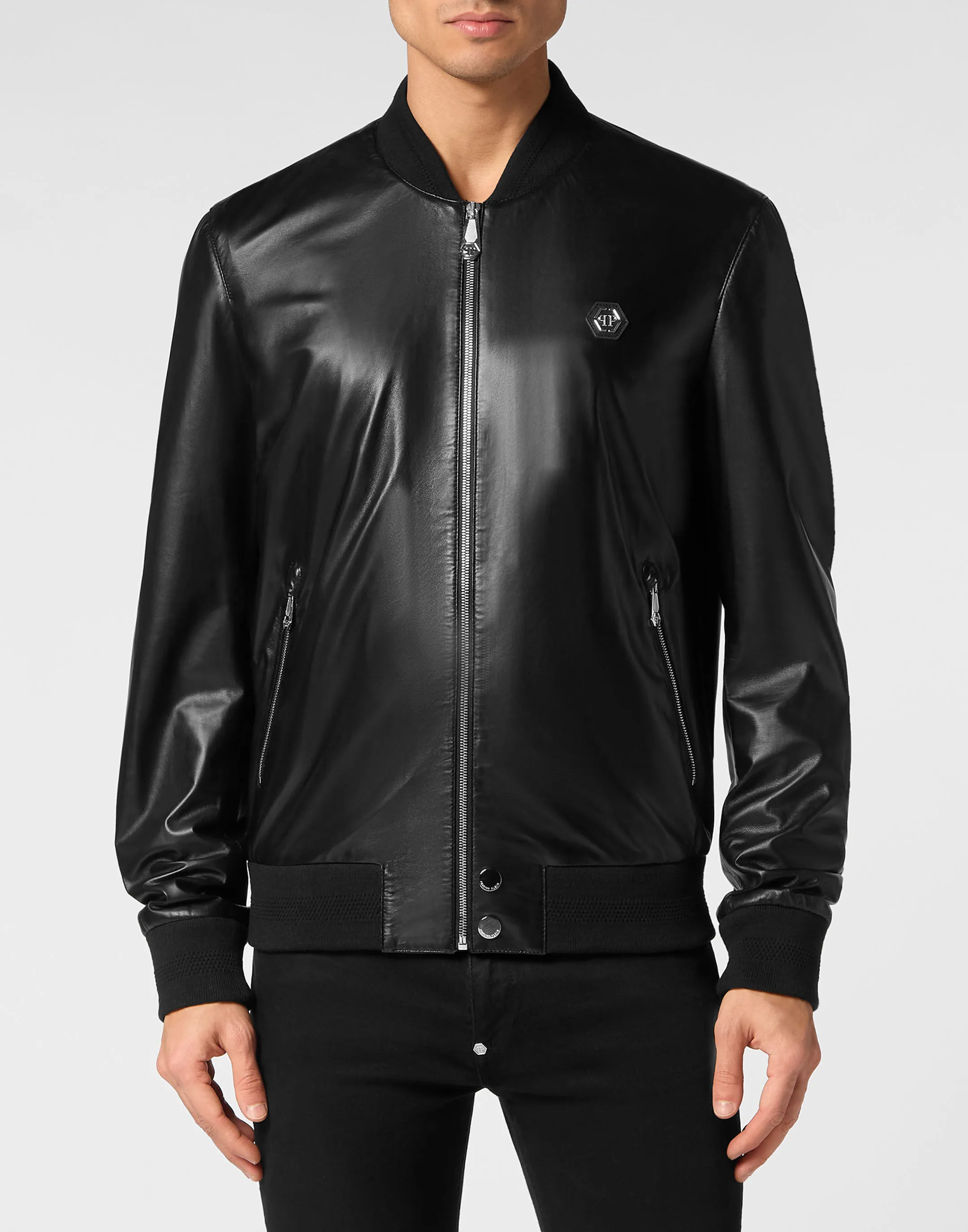 Leather Bomber