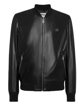 Leather Bomber