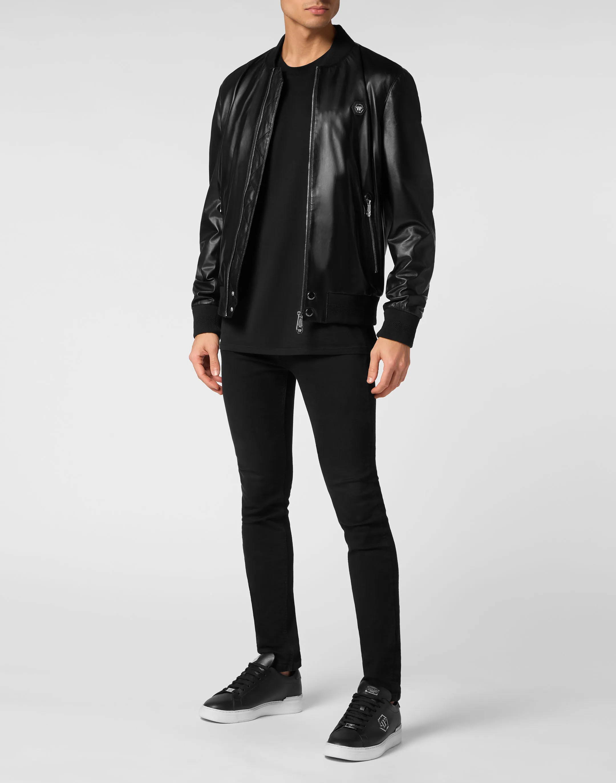 Leather Bomber