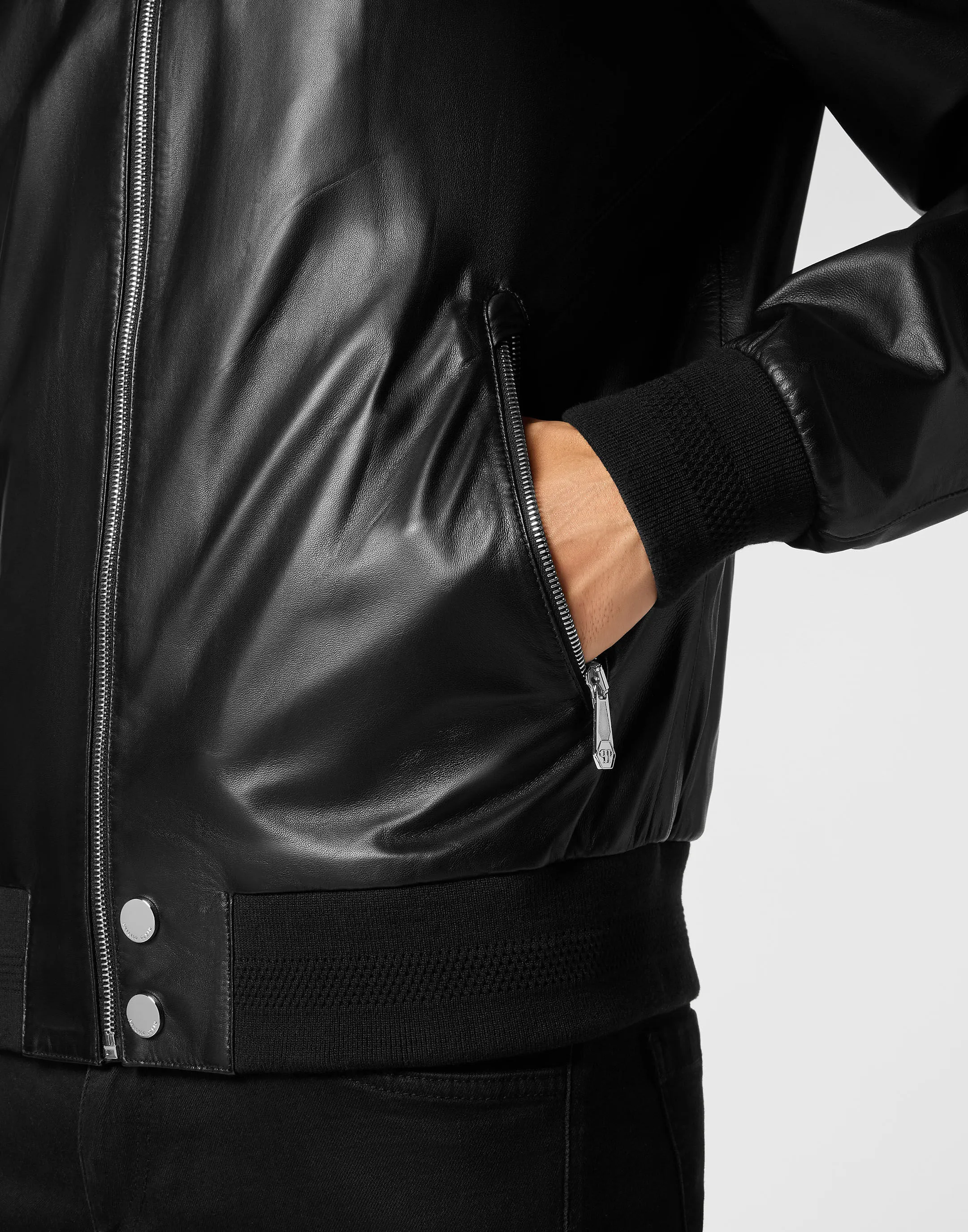 Leather Bomber