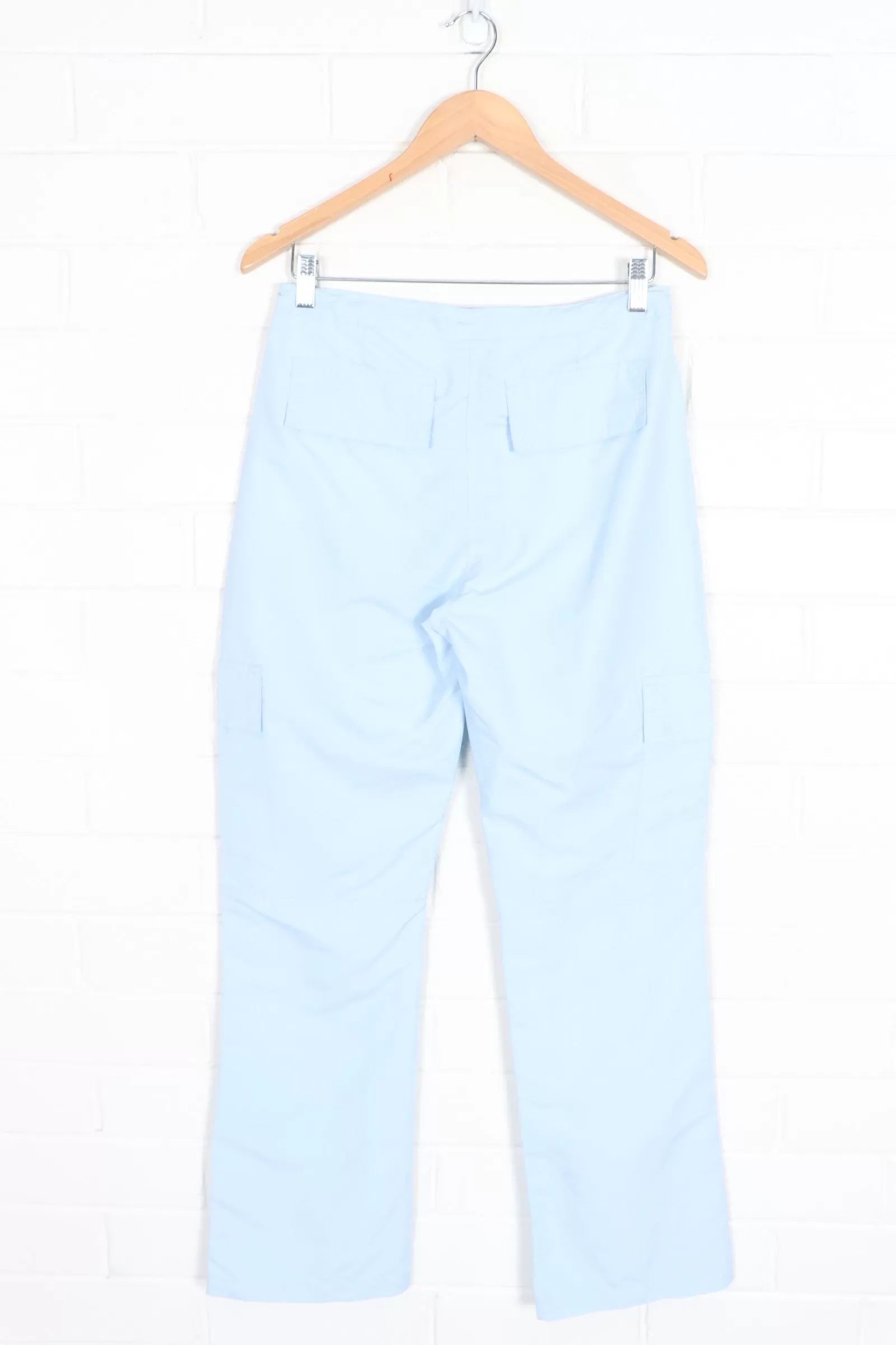 Light Blue Lightweight Cargo Pants (Women's S)