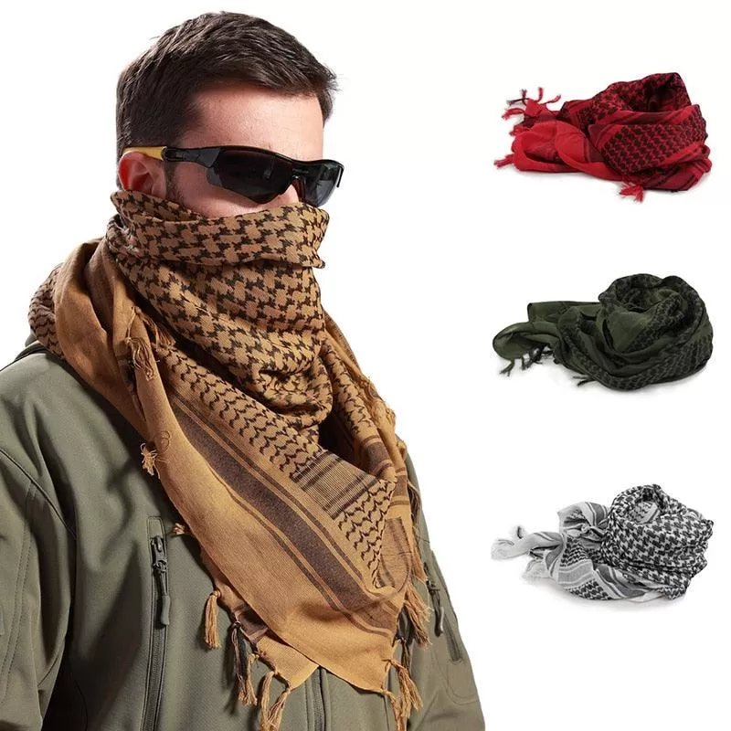 Lightweight Military Tactical Desert Army Scarf for Outdoor Activities