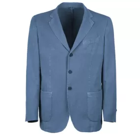 LINEN JACKET Man Bluette