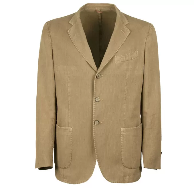 LINEN JACKET Man Sage