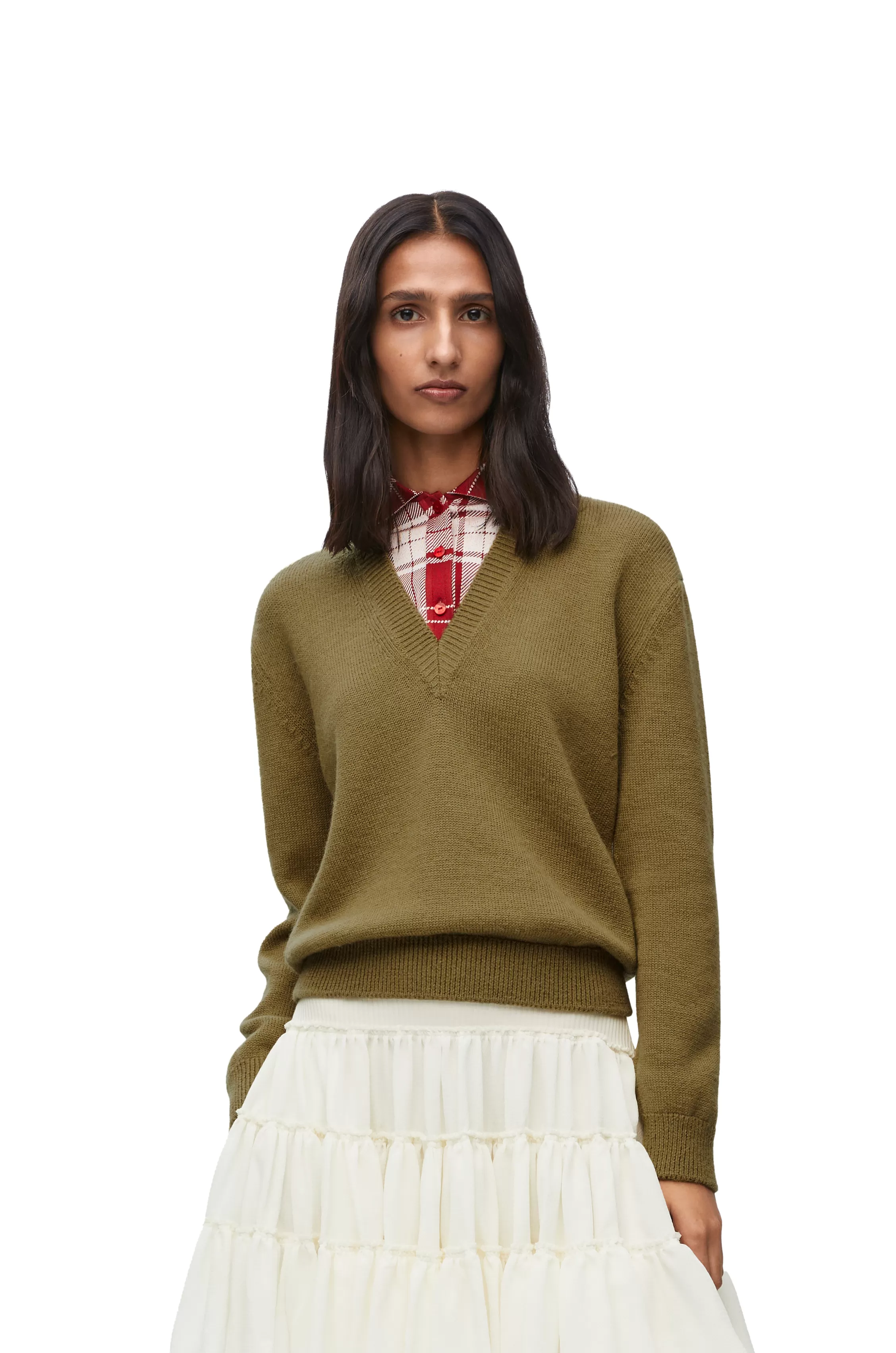 LOEWE  |Trompe l'oeil sweater in wool and silk