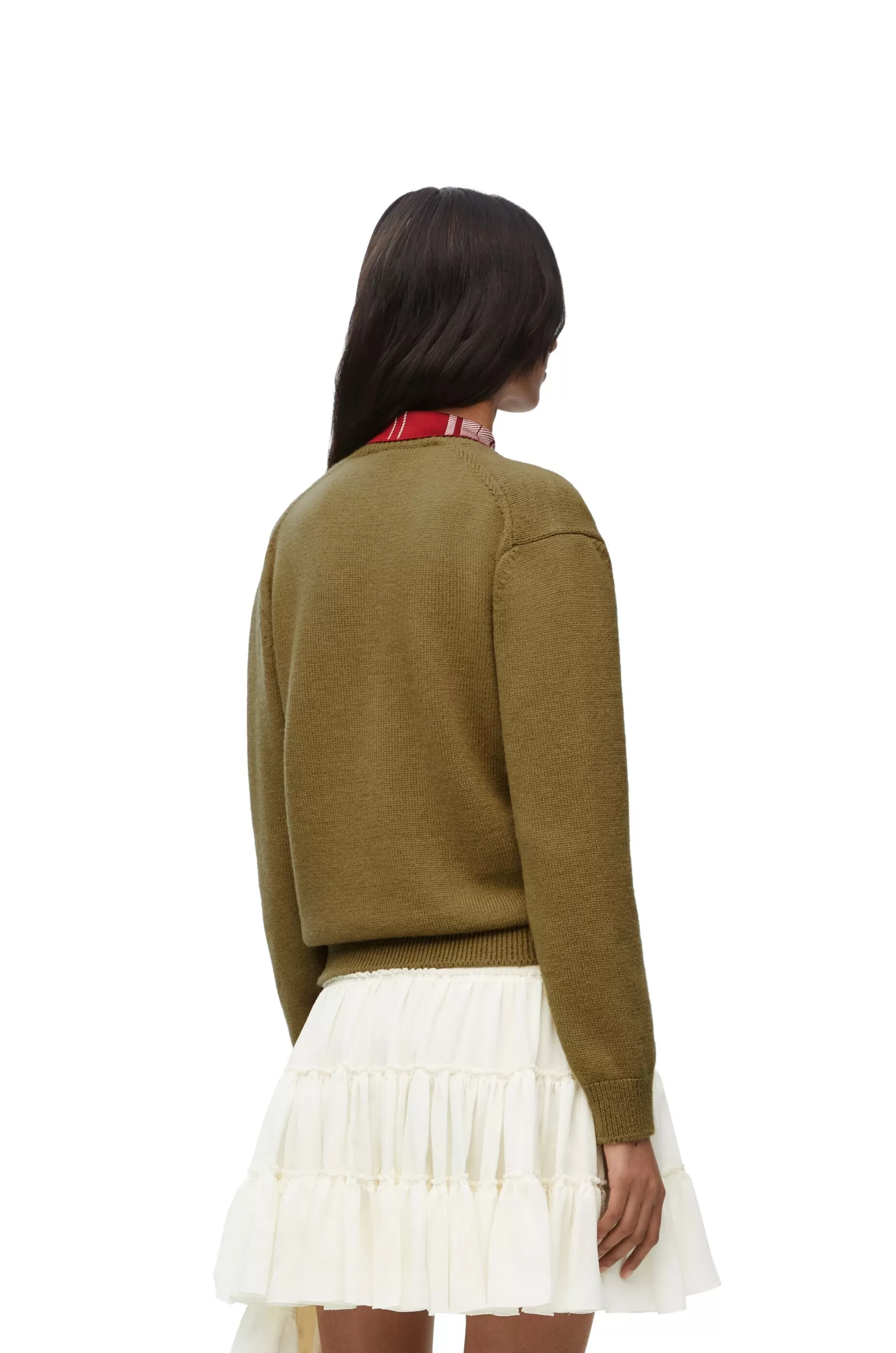 LOEWE  |Trompe l'oeil sweater in wool and silk