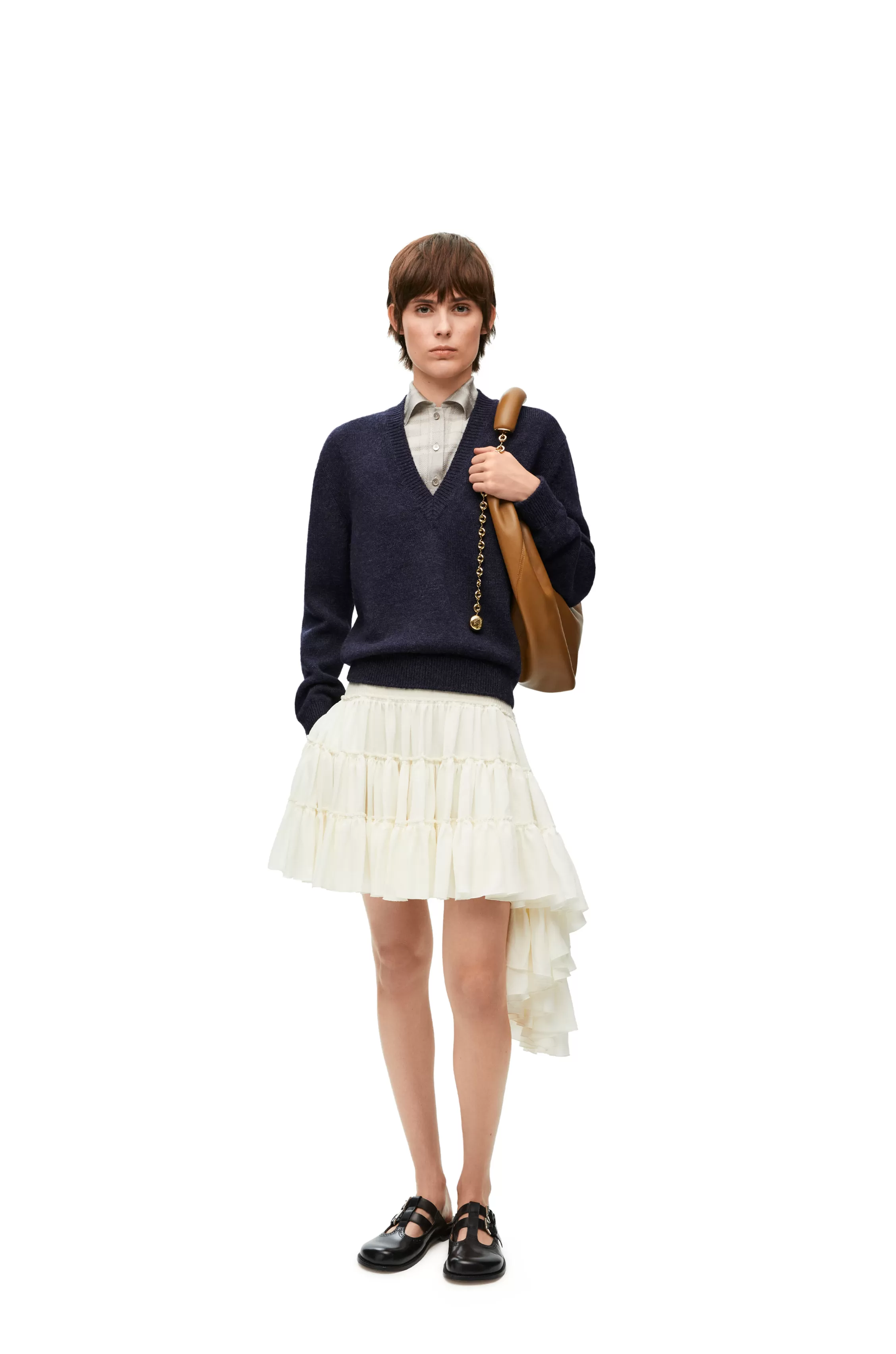 LOEWE  |Trompe l'oeil sweater in wool and silk