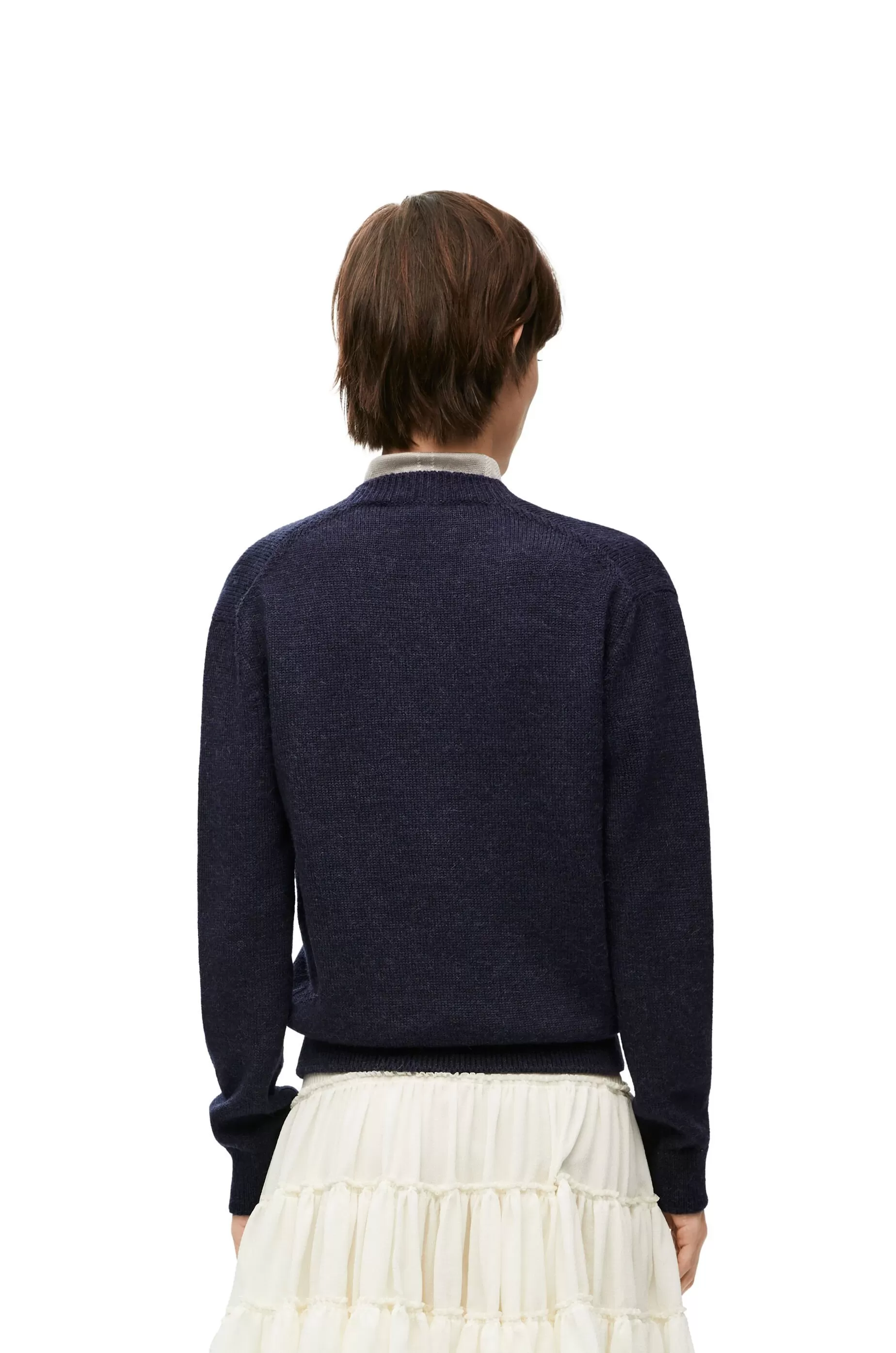 LOEWE  |Trompe l'oeil sweater in wool and silk