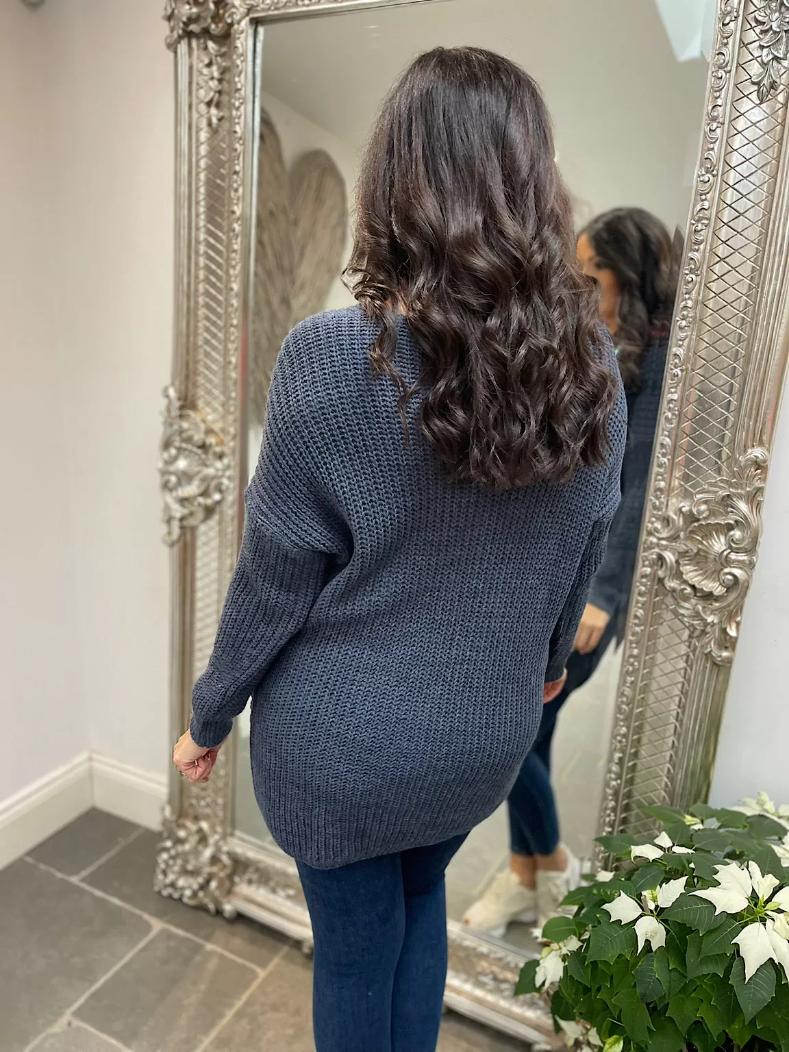 Longline Knitted Jumper Faye