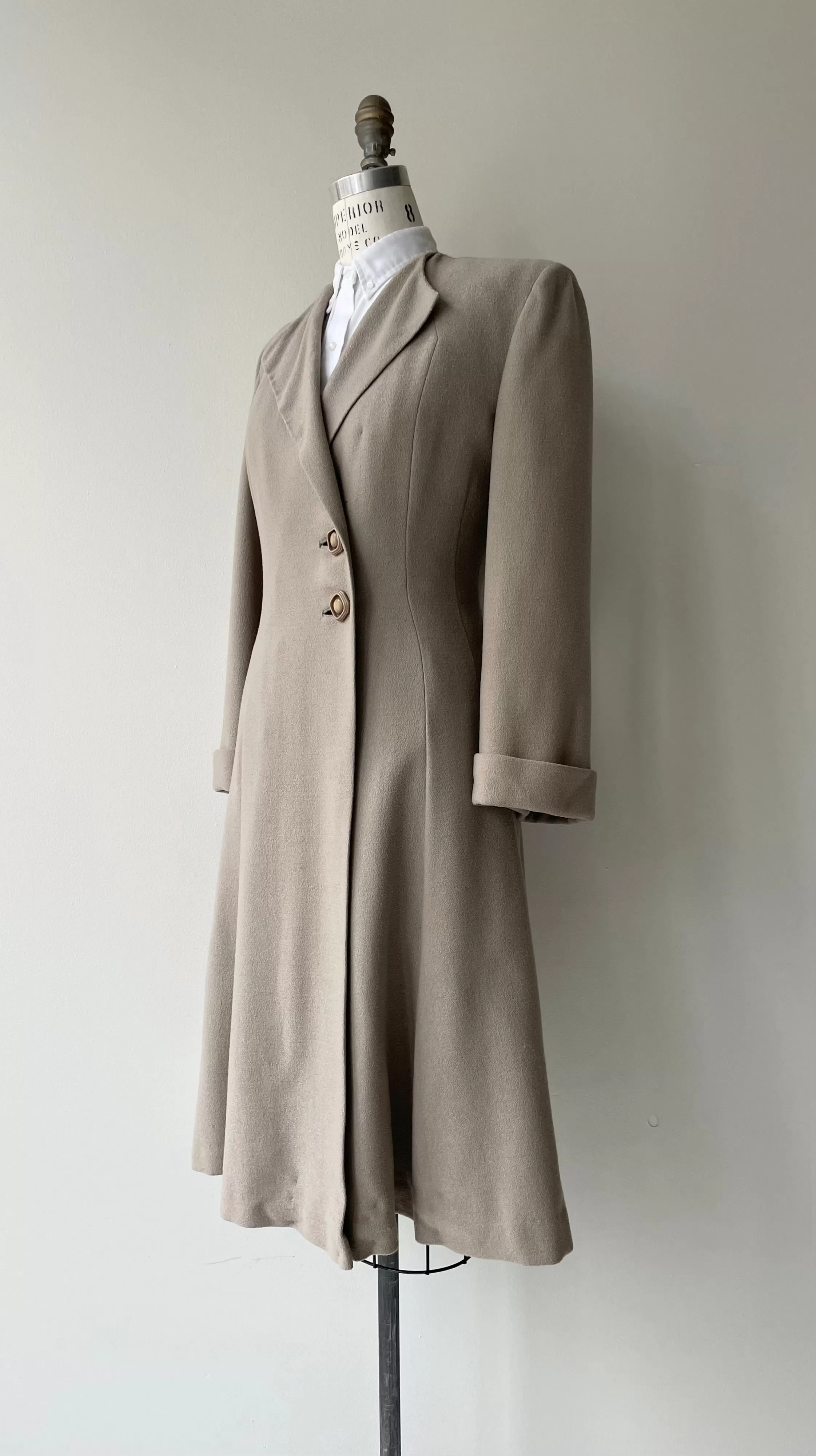 Lyceum Wool Coat | 1940s