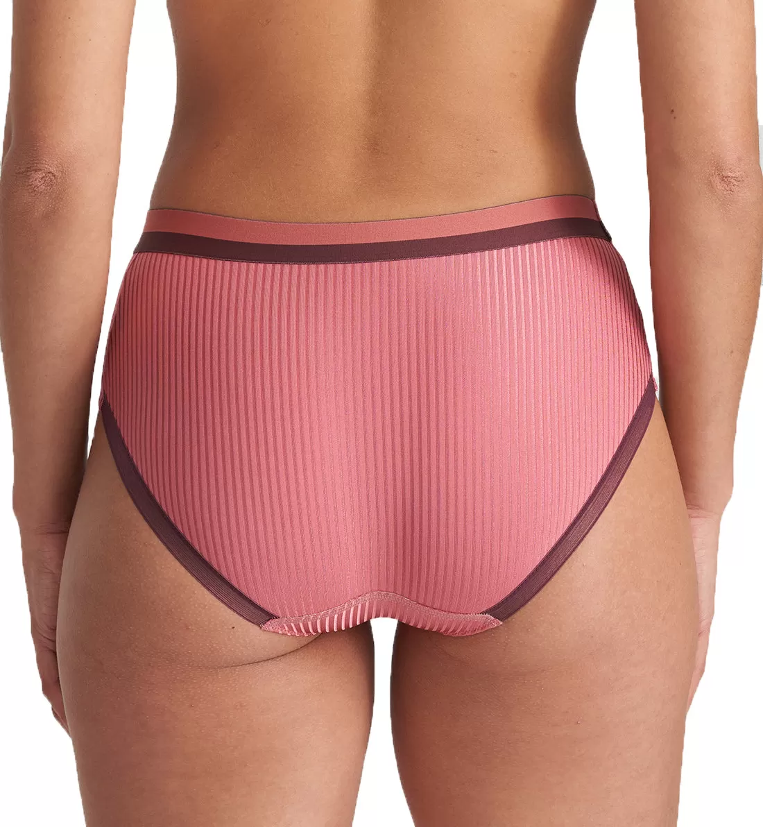 Marie Jo Jude Matching Ribbed Short Panty (0522253) - Pot Pouri