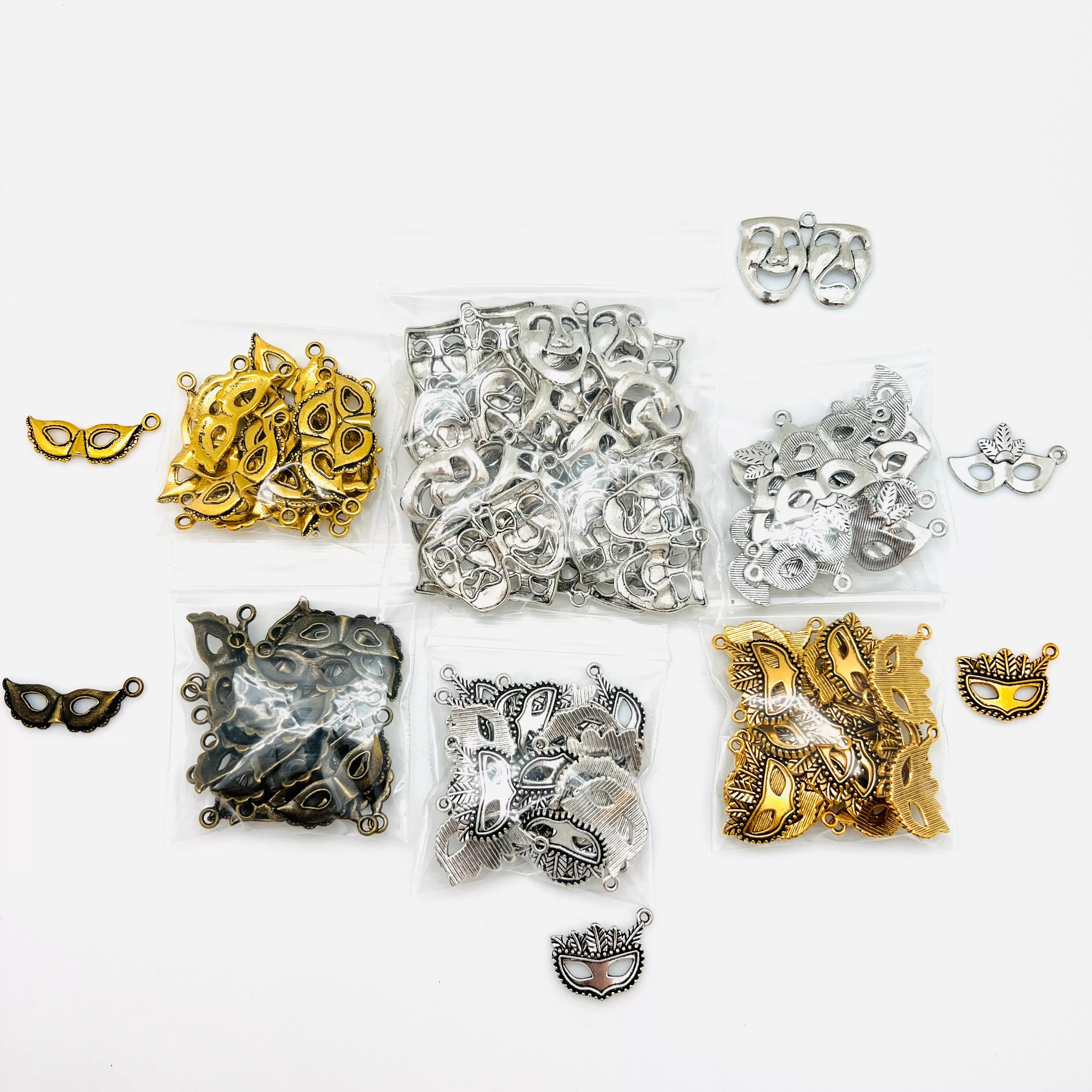 Mask Charms - 20pcs