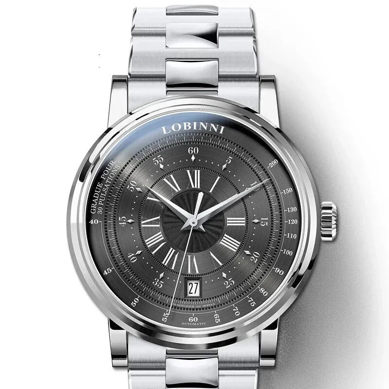 Men's Luxury Japan NH35 Automatic Mechanical Sapphire Crystal Watch