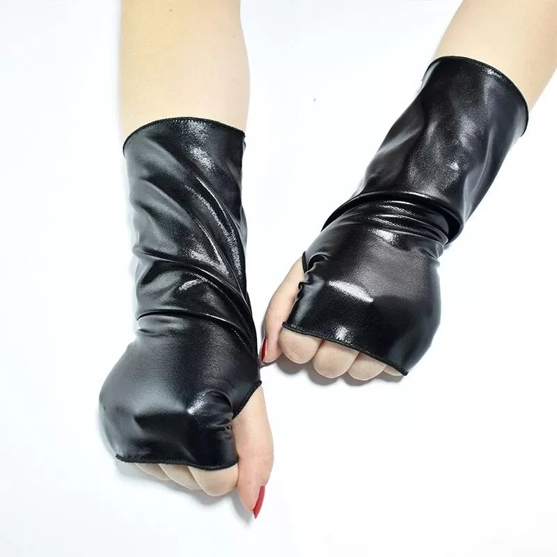 Military Parade Etiquette Performance Gloves Leather Gloves