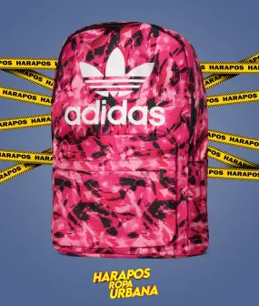 Mochila adidas camuflada rosada