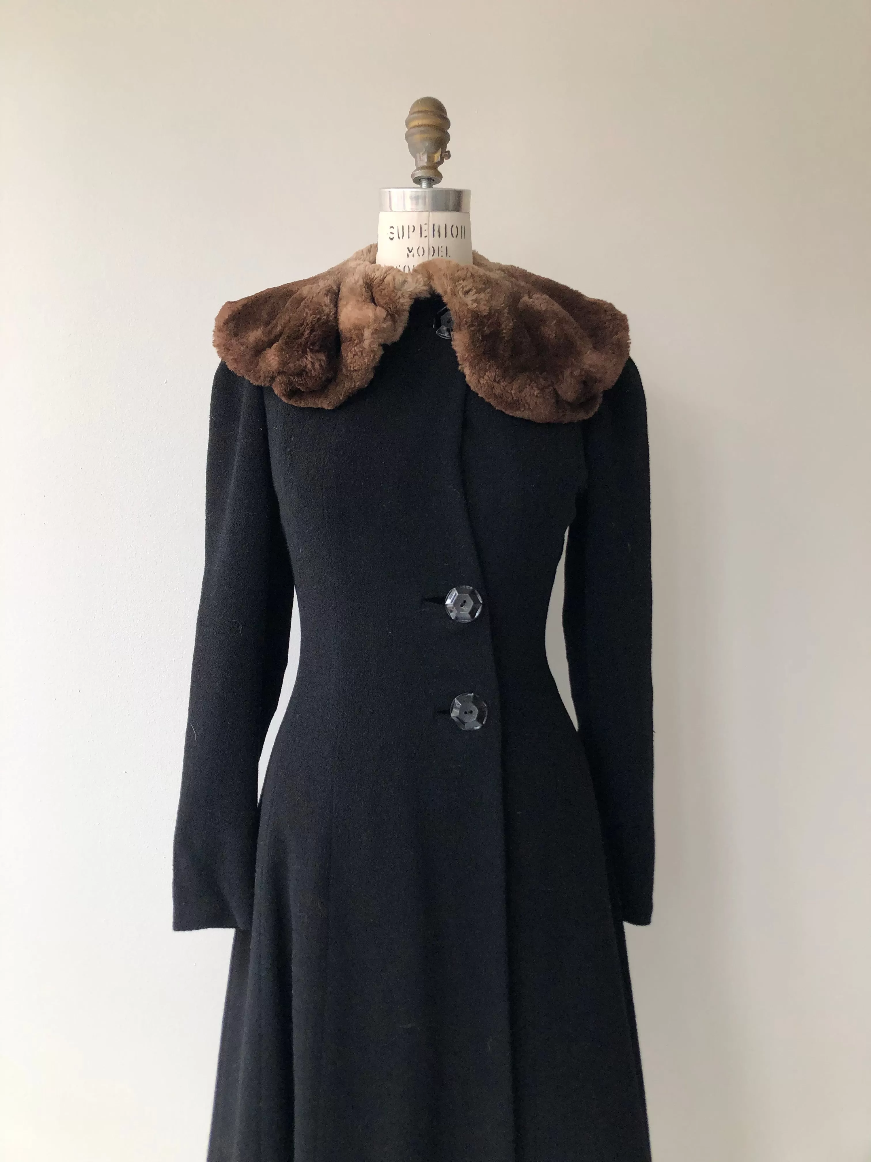 Montmartre 1930s Wool Coat