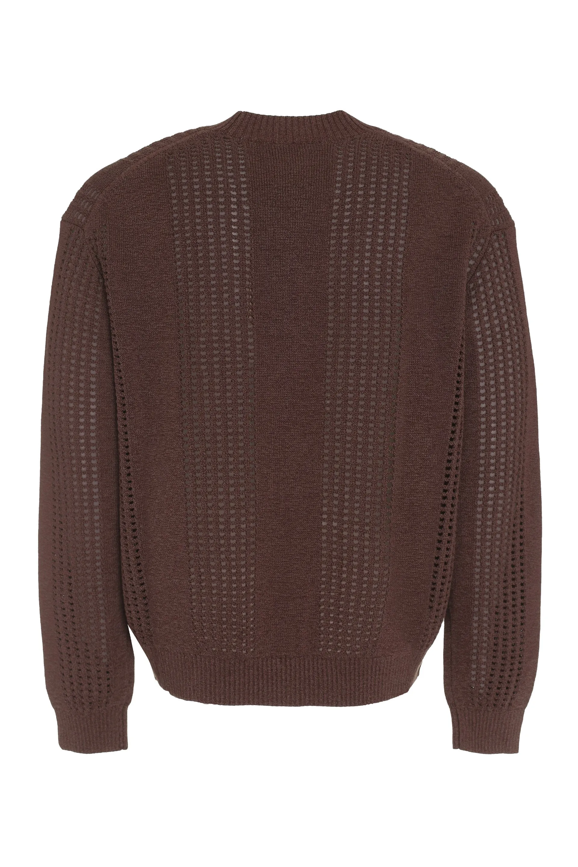 Nanushka Ribbed Detailed Crewneck Jumper