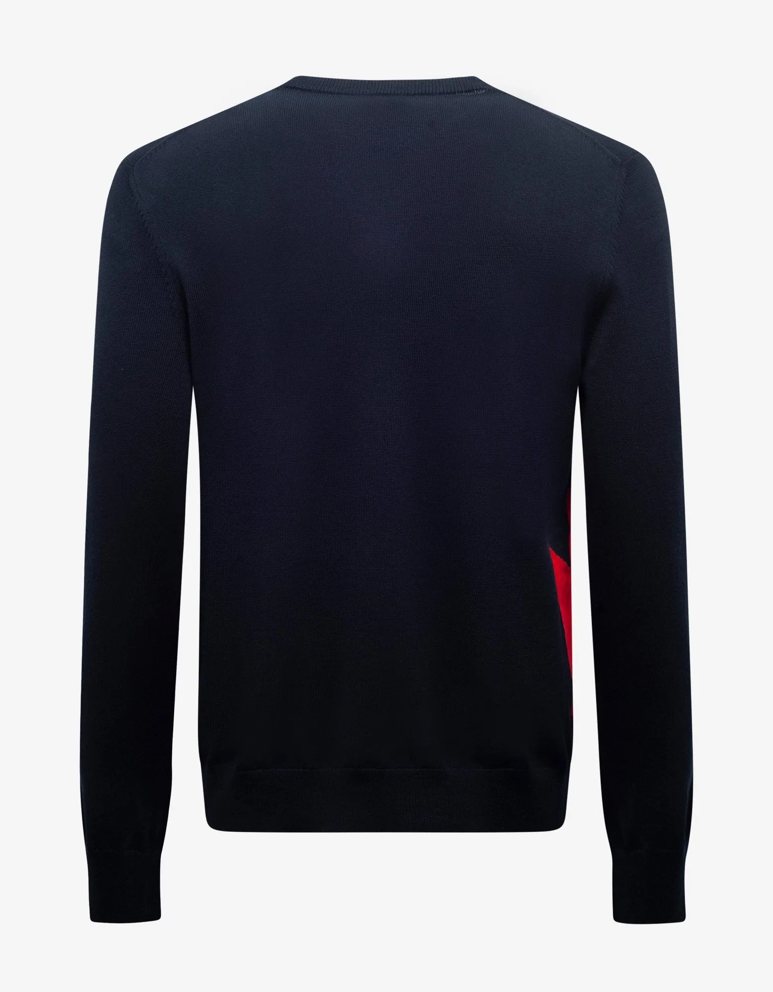 Navy Blue Logo Graphic Sweater