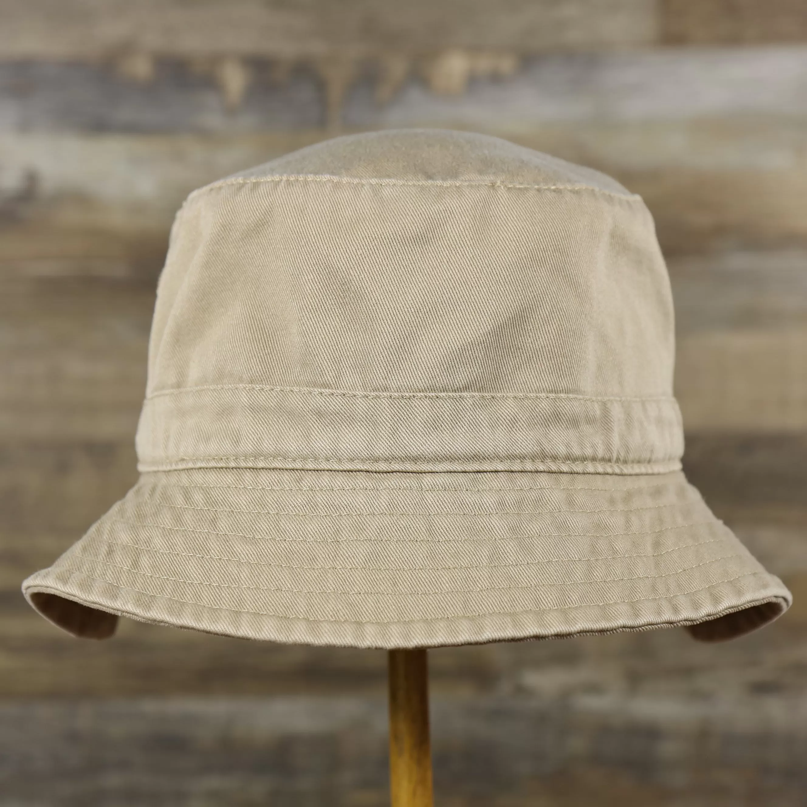 New York Yankees Small Brim Bucket Hat | Khaki Bucket Hat